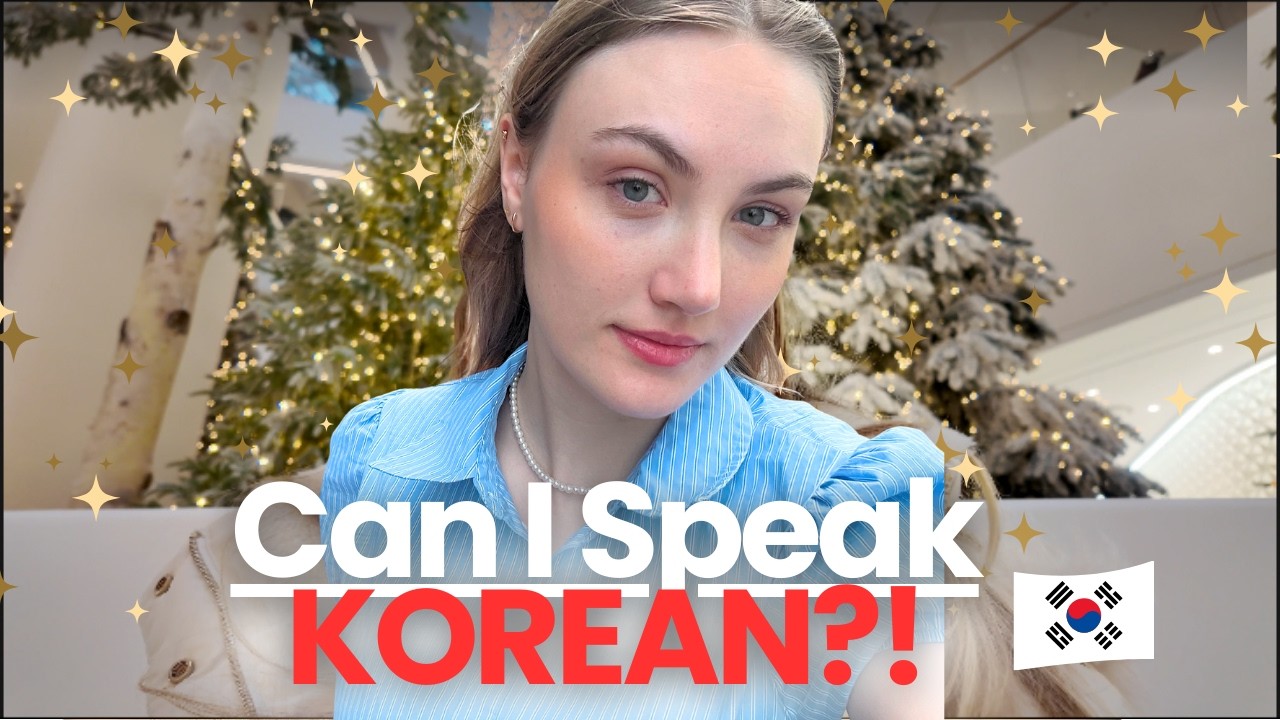 I Spoke Only Korean Today 🇰🇷 (It Was Harder Than I Expected)