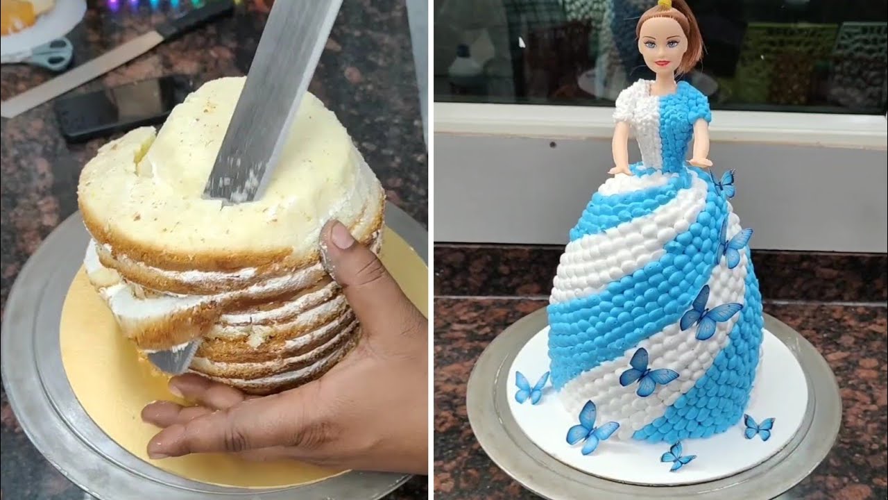 How To Make Doll Cake Decoration Idea | Simple and Unique Cake Design Idea 2026