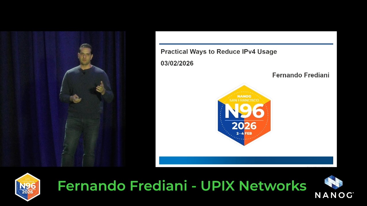 Lightning Talk: Practical Ways to Reduce IPv4 Usage
