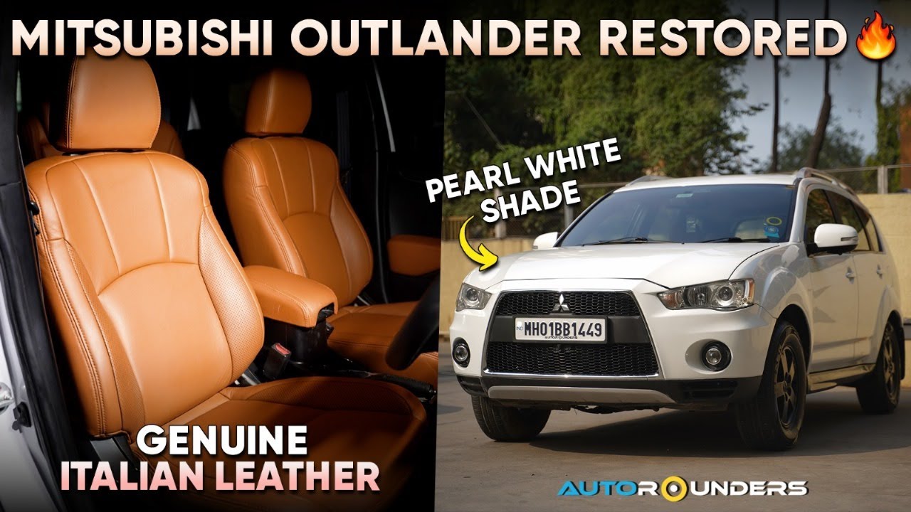 Restored Mitsubishi Outlander | Genuine Italian leather |📍Autorounders