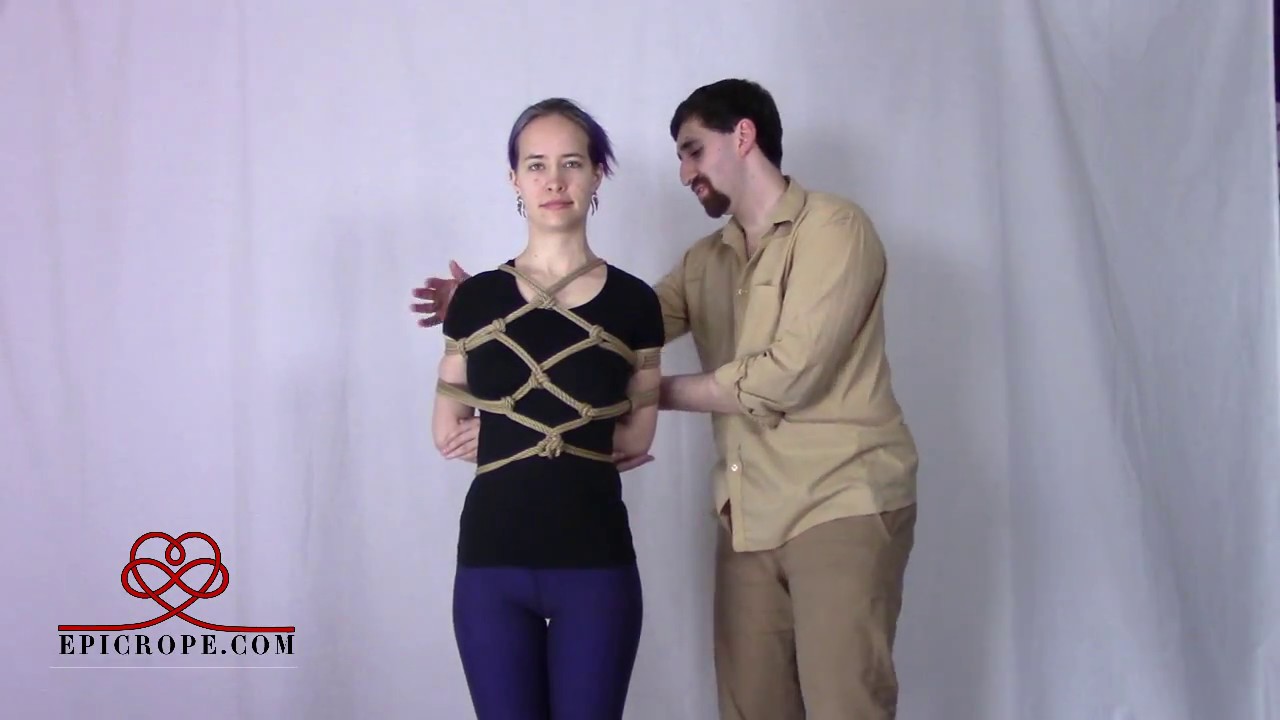 Beginner/Intermediate | Rope Bondage Tutorial: Broad Hishi Box Tie
