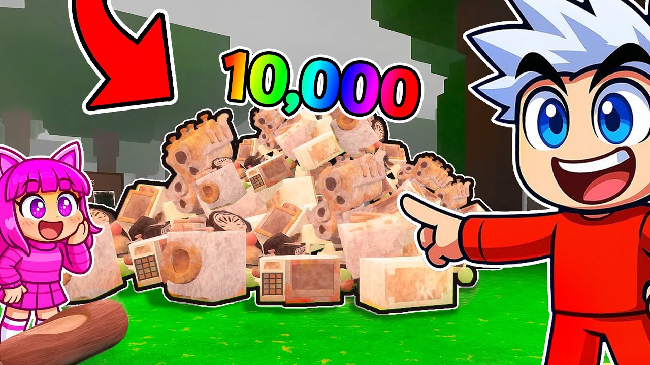 ZEBRALIŚMY 10,000 ŚRUBEK w 99 NOCY W LESIE!