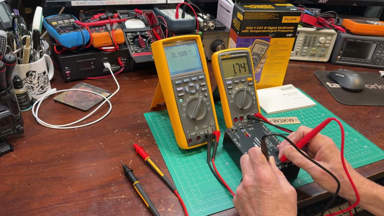 Fluke 17B+ first impressions with Fluke 289 Sanity Check