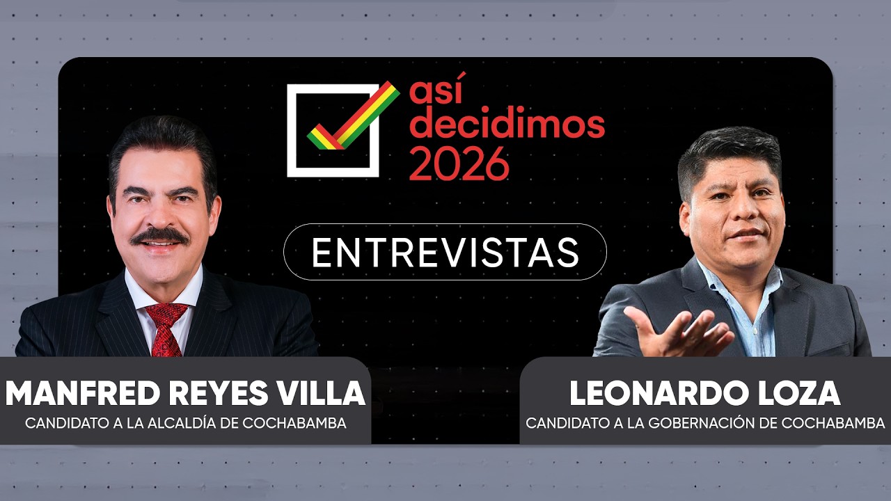 Así Decidimos: Cochabamba- Elecciones subnacionales