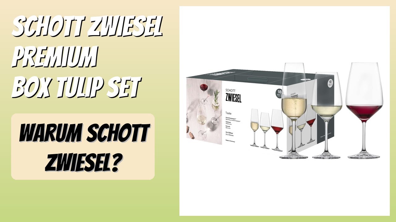 BEWERTUNG (2025): Schott Zwiesel Premium Box Tulip Set. Infos