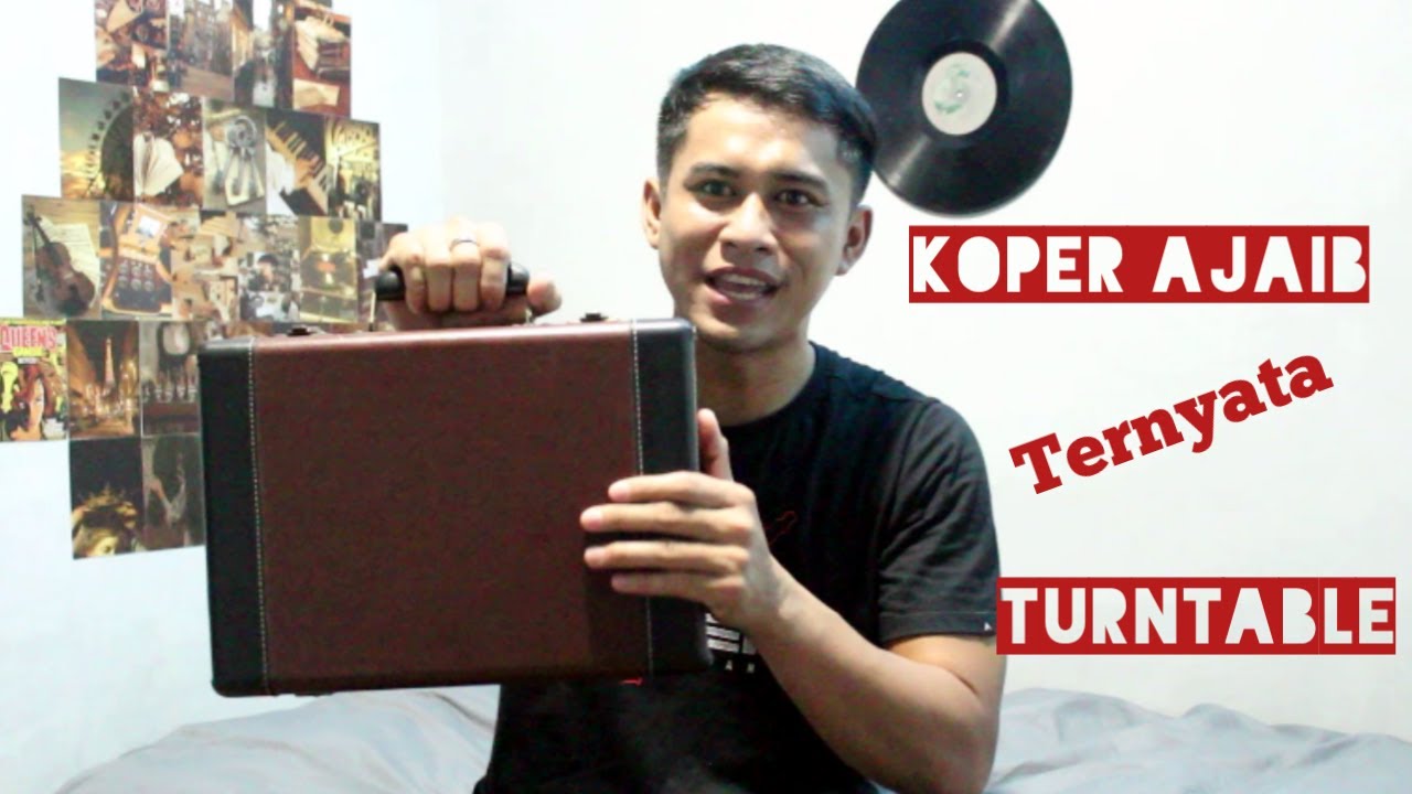 Koper Ajaib Ternyata Turntable,,,(Turntable LOOPTONE) | SHOPEE HAUL 2021