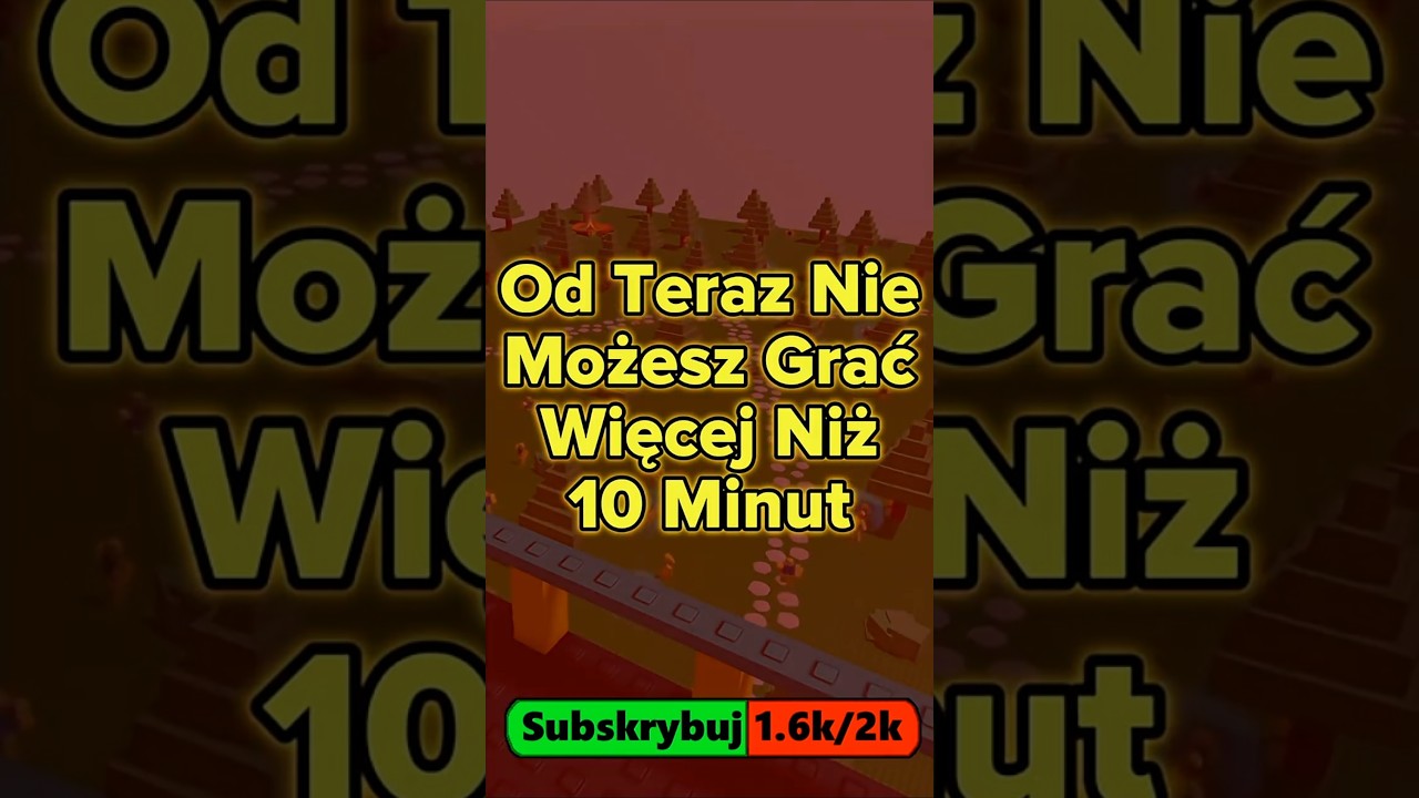 💻Możesz Grać TYLKO 10 Minut Dziennie💀