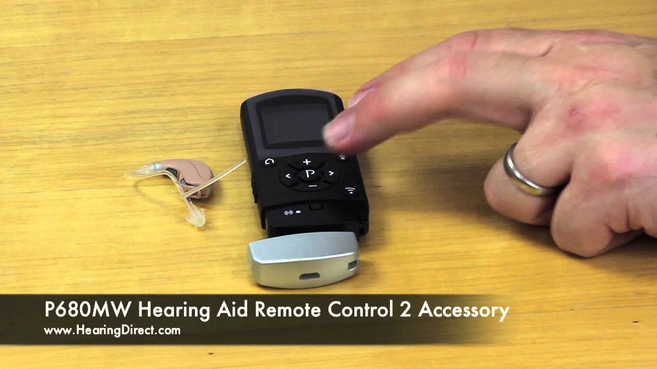 P680MW Hearing Aid Remote Control 2 Accessory
