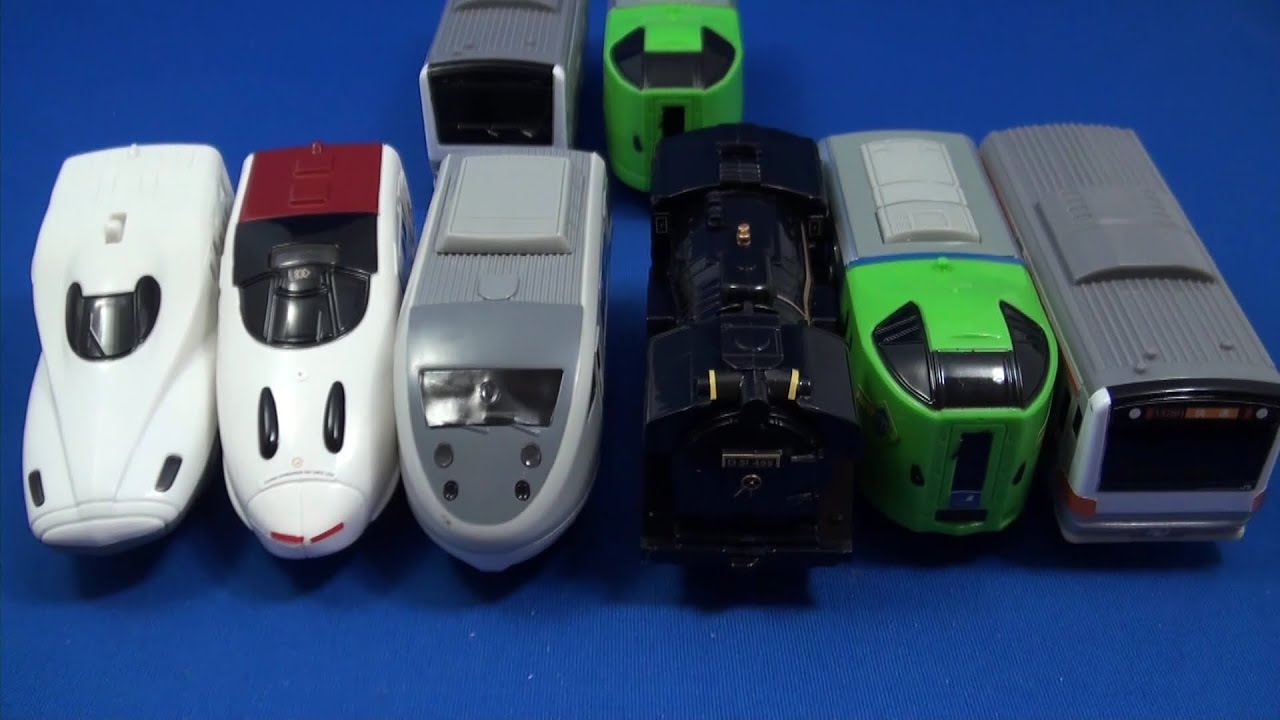 開封運試し！マック　ハッピーッセット　プラレール8種中何種当たる？