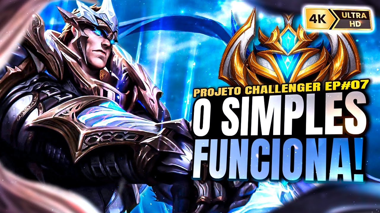 APRENDA A SUBIR DE ELO RÁPIDO NA NOVA SEASON! PROJETO CHALLENGER EP #7 | LOL WILD RIFT