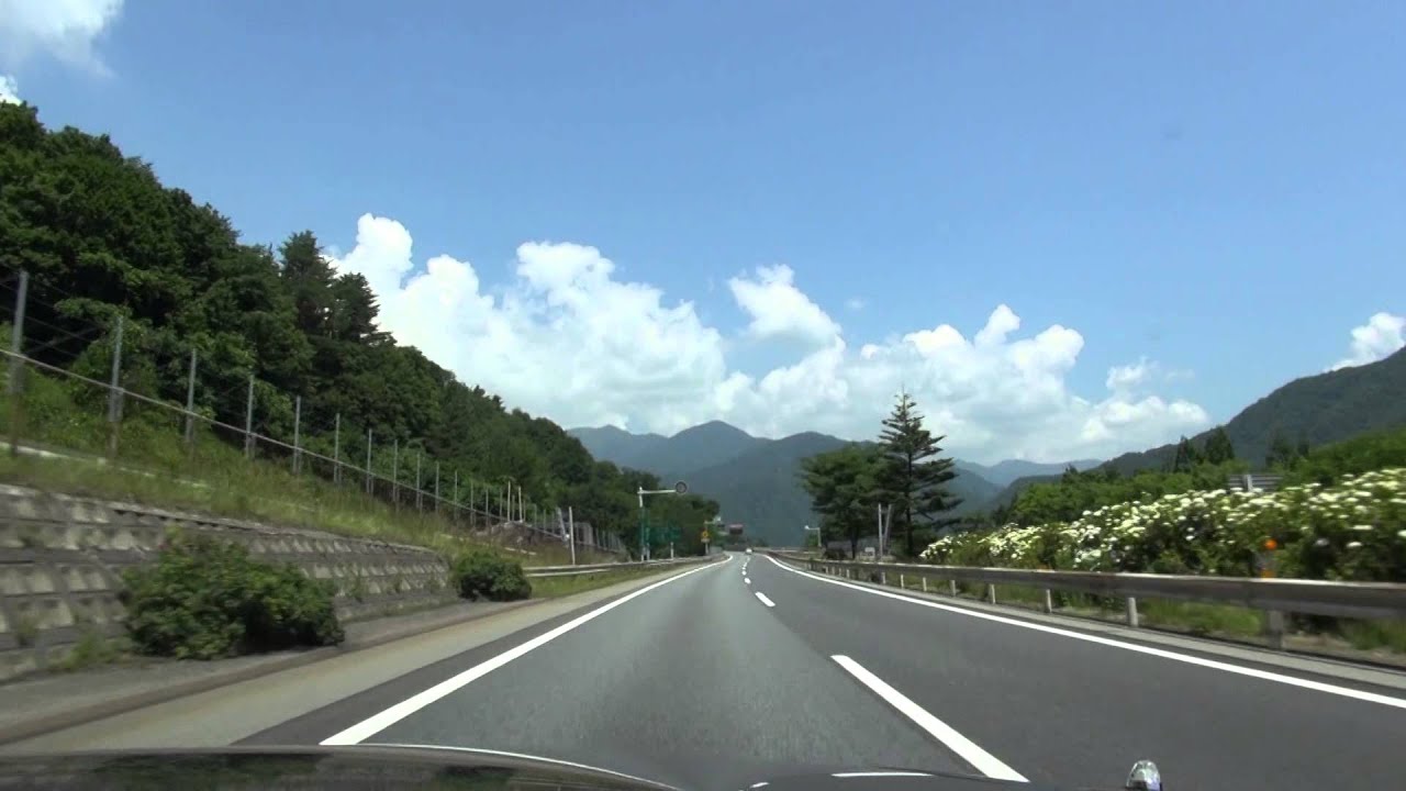 関越自動車道　大泉JCT　⇒　長岡JCT　　2014/07