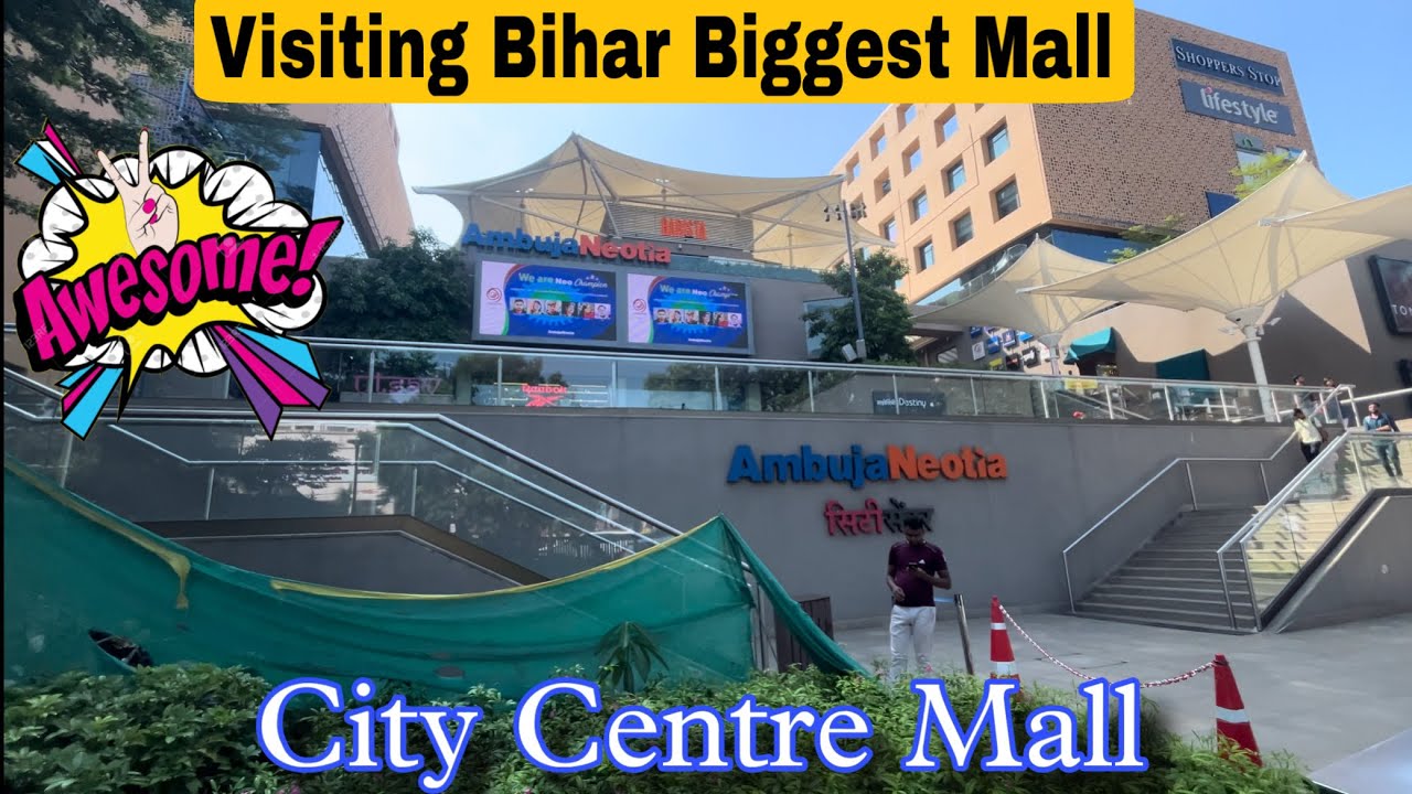Bihar  Biggest Mall ( City Centre Mall ) Vlog 2024