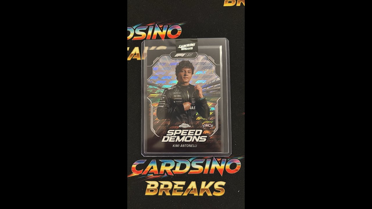 2025 Chrome LogoFractor Formula 1 Mega 3Box RD | CardSino Breaks #577🏎️