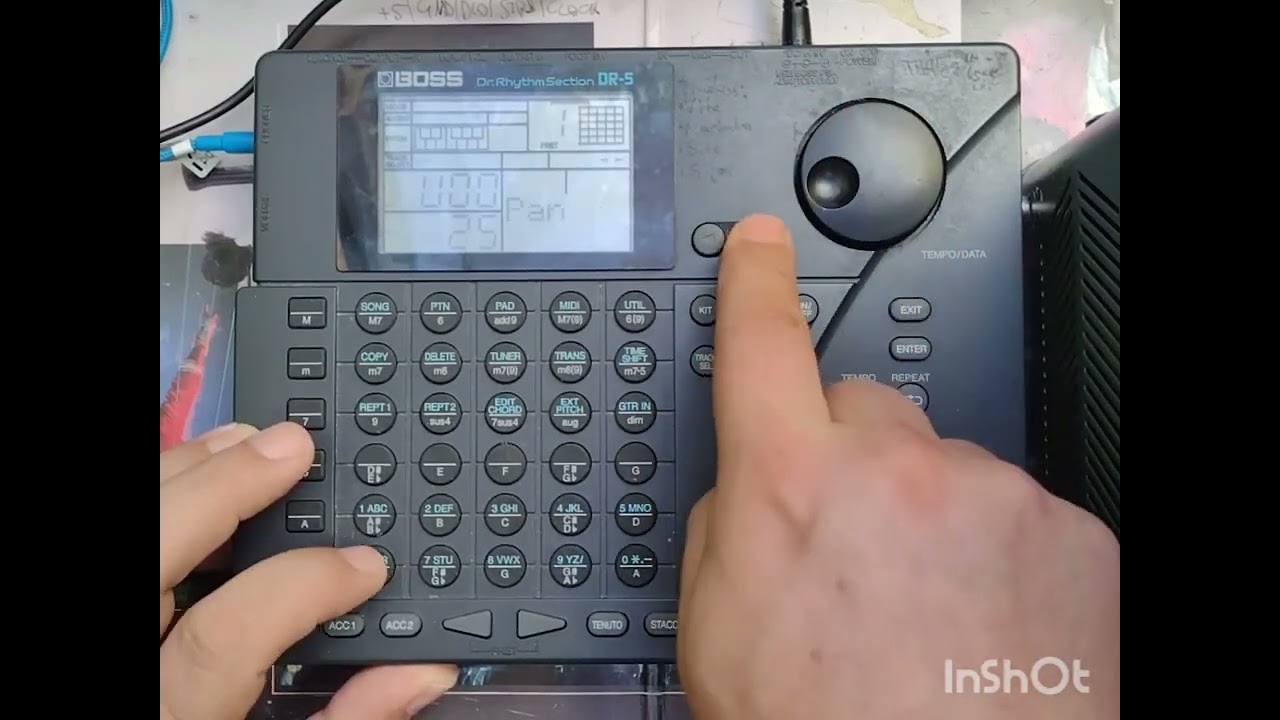 Boss DR-5 Chord machine and more