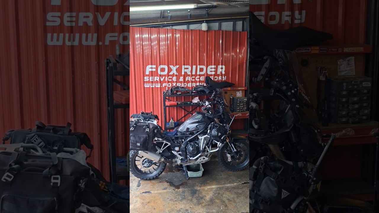 Cb500x Service เช็คระยะวาล์ว ร้าน Fox Rider 