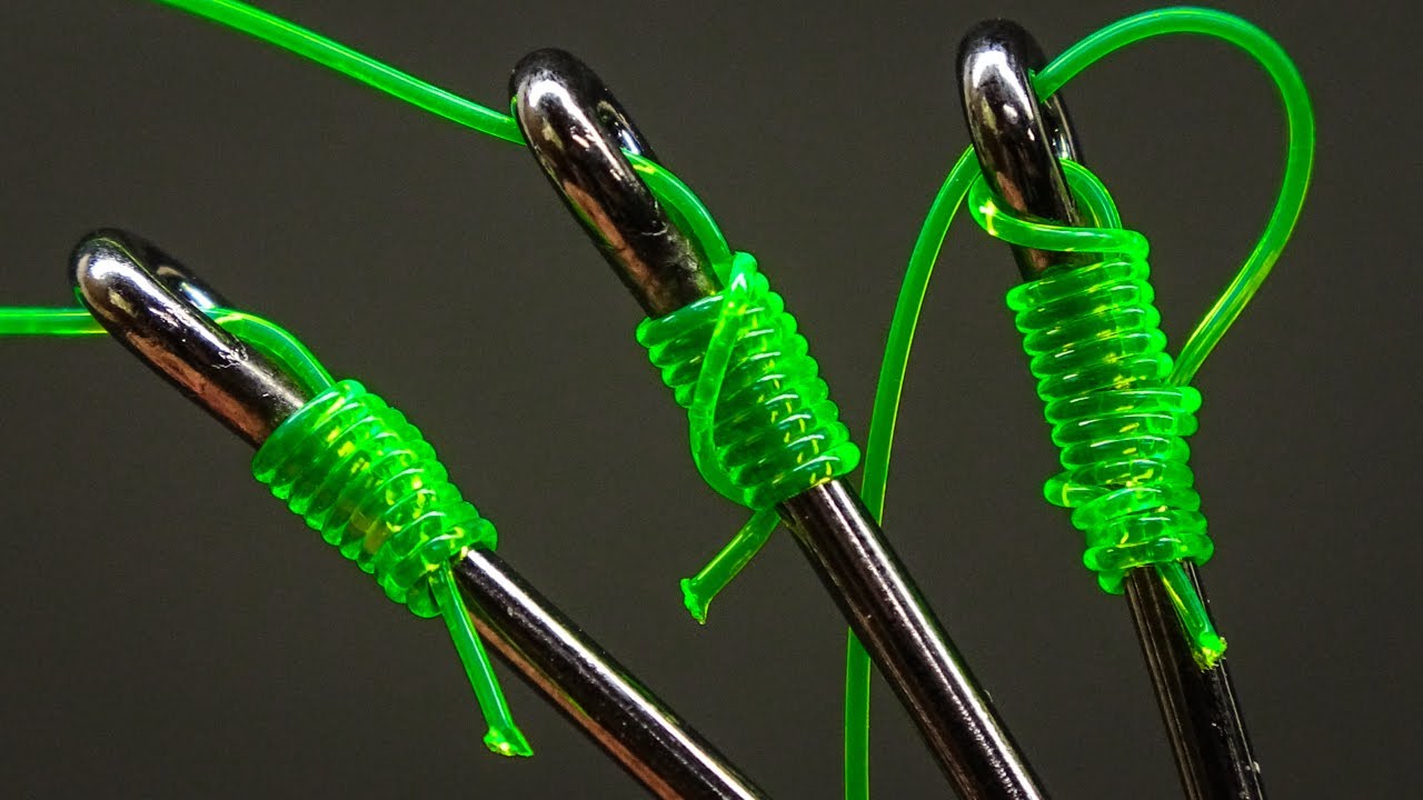 Fishing Knot Skills | 9 Fishing Knots To Snell A Hook