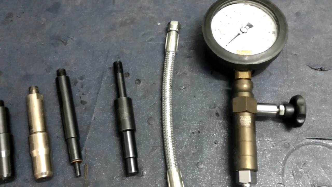 Como medir mecanicamente a taxa de compressão do motor...