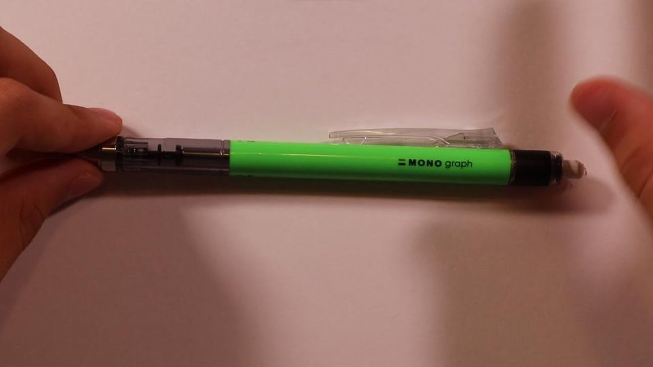 Big Eraser, Shaky Impressions | Tombow Mono Graph Review