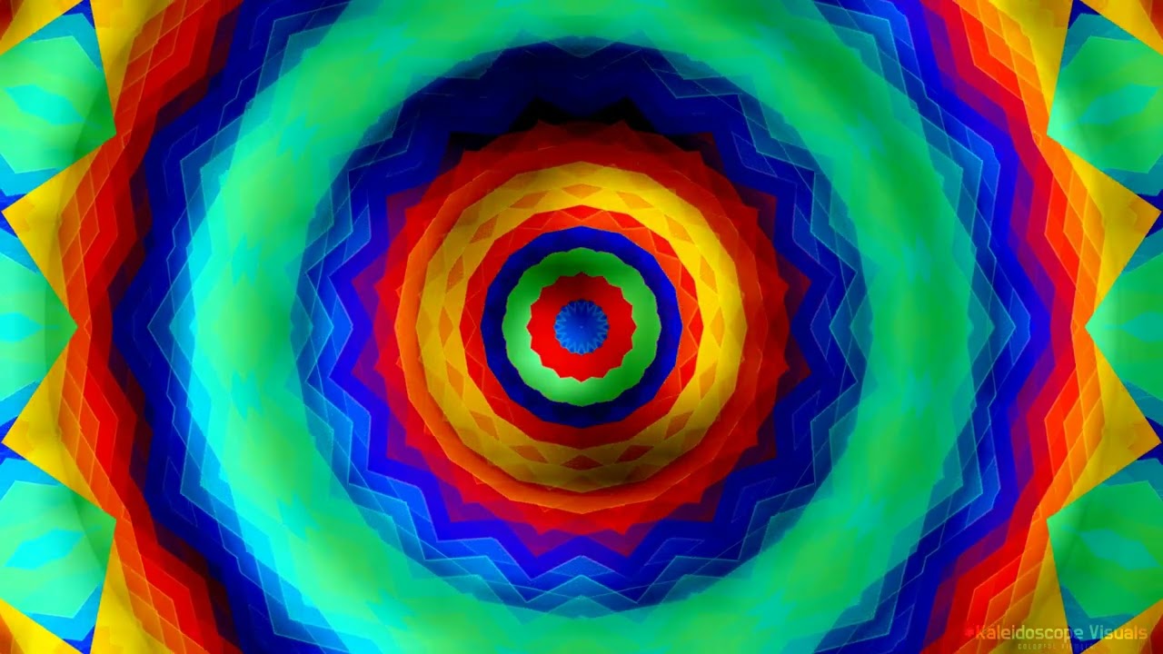 Kaleidoscope Meditation Mind Movie for Confidence & Capable Goal Achievement, Desire Visualization