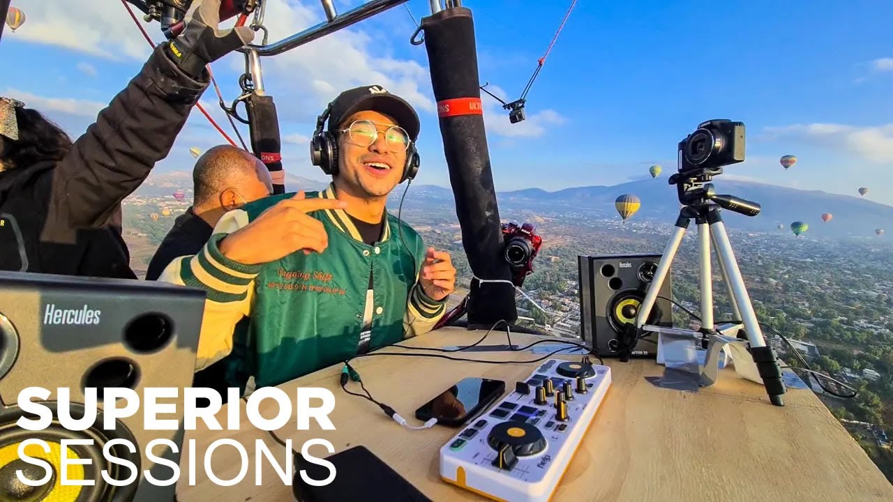 DJ Jetber EN PIRAMIDES DE TEOTIHUACAN | DJCONTROL MIX | PERFORMANCE.