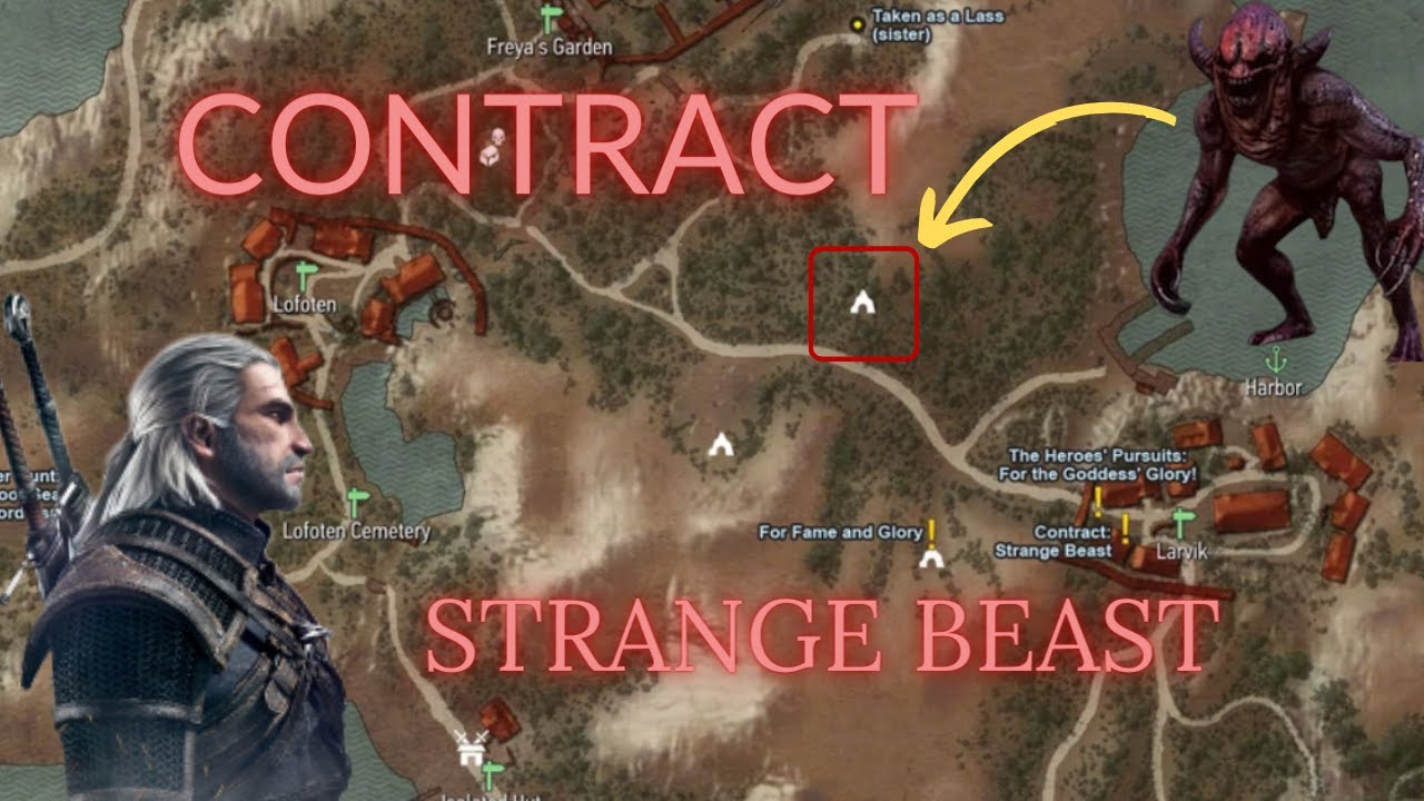 The Witcher 3 Contract: Strange Beast (Hagubman)