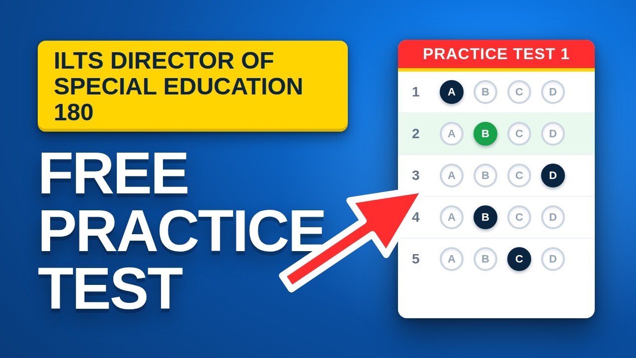 ILTS Director of Special Education (180) Practice Test 1