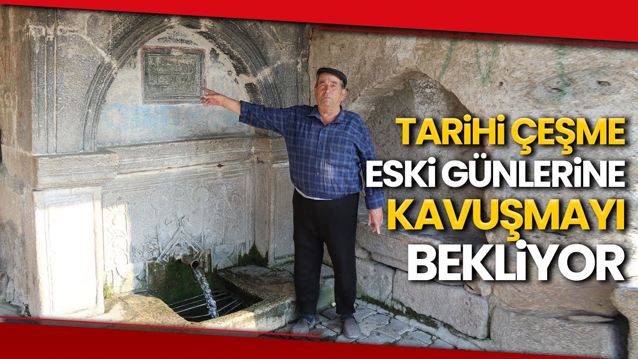 “Çırçır Çeşmesi”nden Yazın Soğuk Kışın Sıcak Su Akıyor