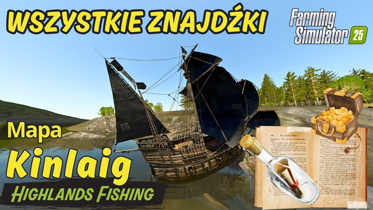 🚨 Odkryj sekret ukrytych butelek! Wszystkie znajdźki. Kinlaig | Highlands Fishing