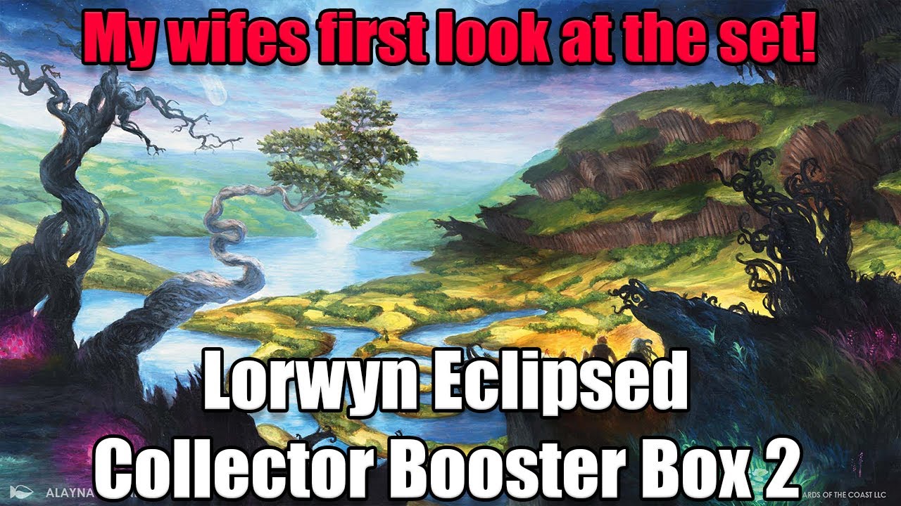 Lorwyn Eclipsed Collector Booster Box Opening 2 - Wife's first look at the set!