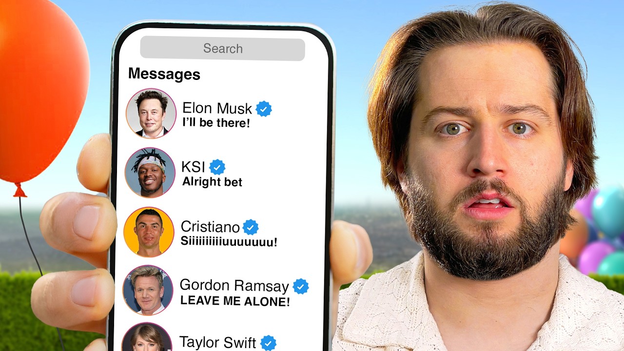 I Invited 100 Celebrities To My Birthday