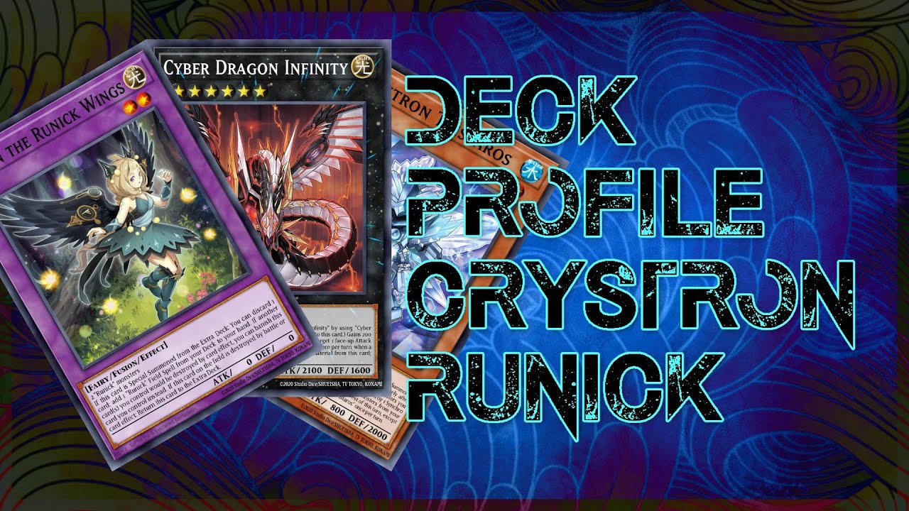 Deck Profile Crystron Runick - [Formato Avanzado] - Yugioh en Español #vlufy