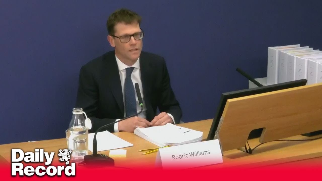 Live: Post Office Horizon Inquiry questions Rodric Williams, lawyer and head of legal