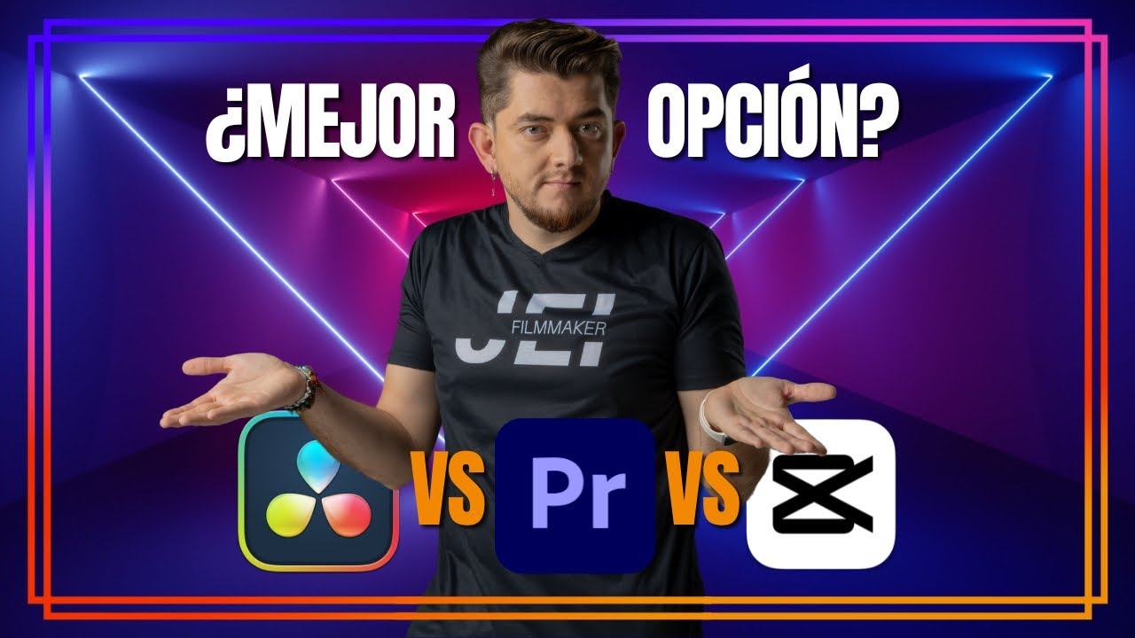 🆕Como editar en 2025 DaVinci vs Premiere vs CapCut 🎥 &iquest;CU&Aacute;L es el MEJOR editor en 2025?