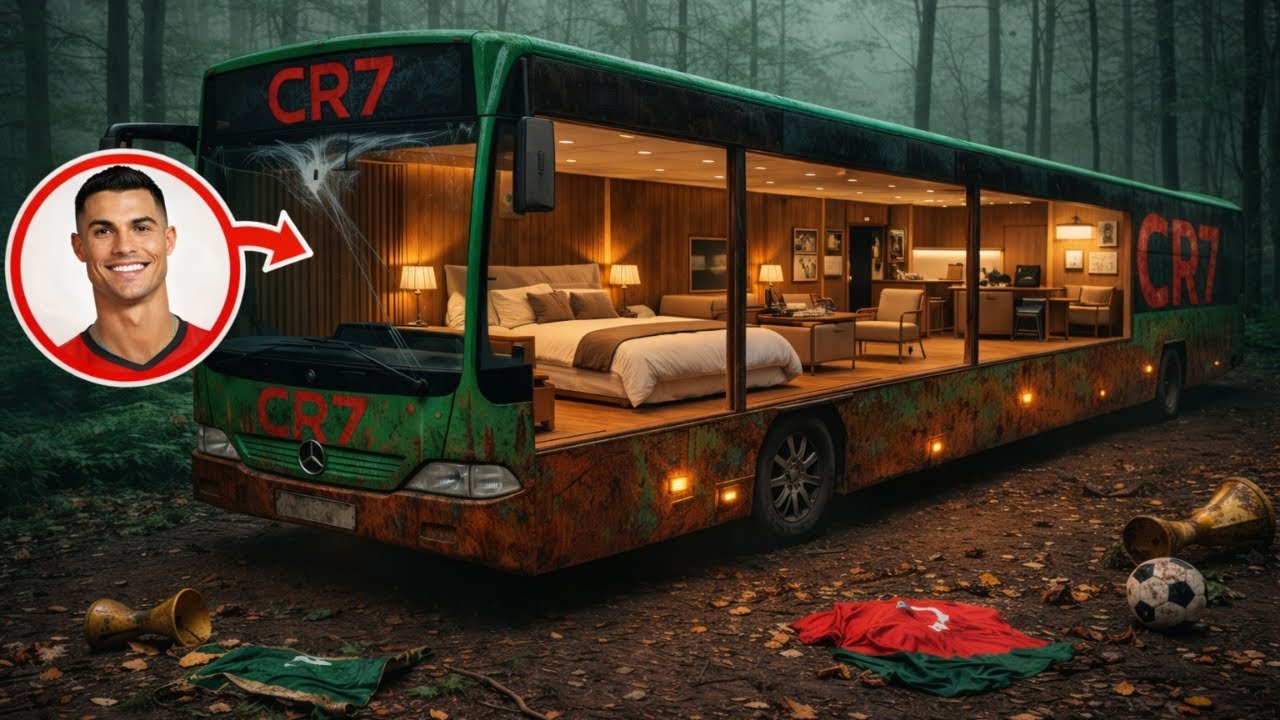 I Turned Ronaldo’s Forgotten Bus Into a Secret Home — You Won’t Believe Inside! 🚌🏡