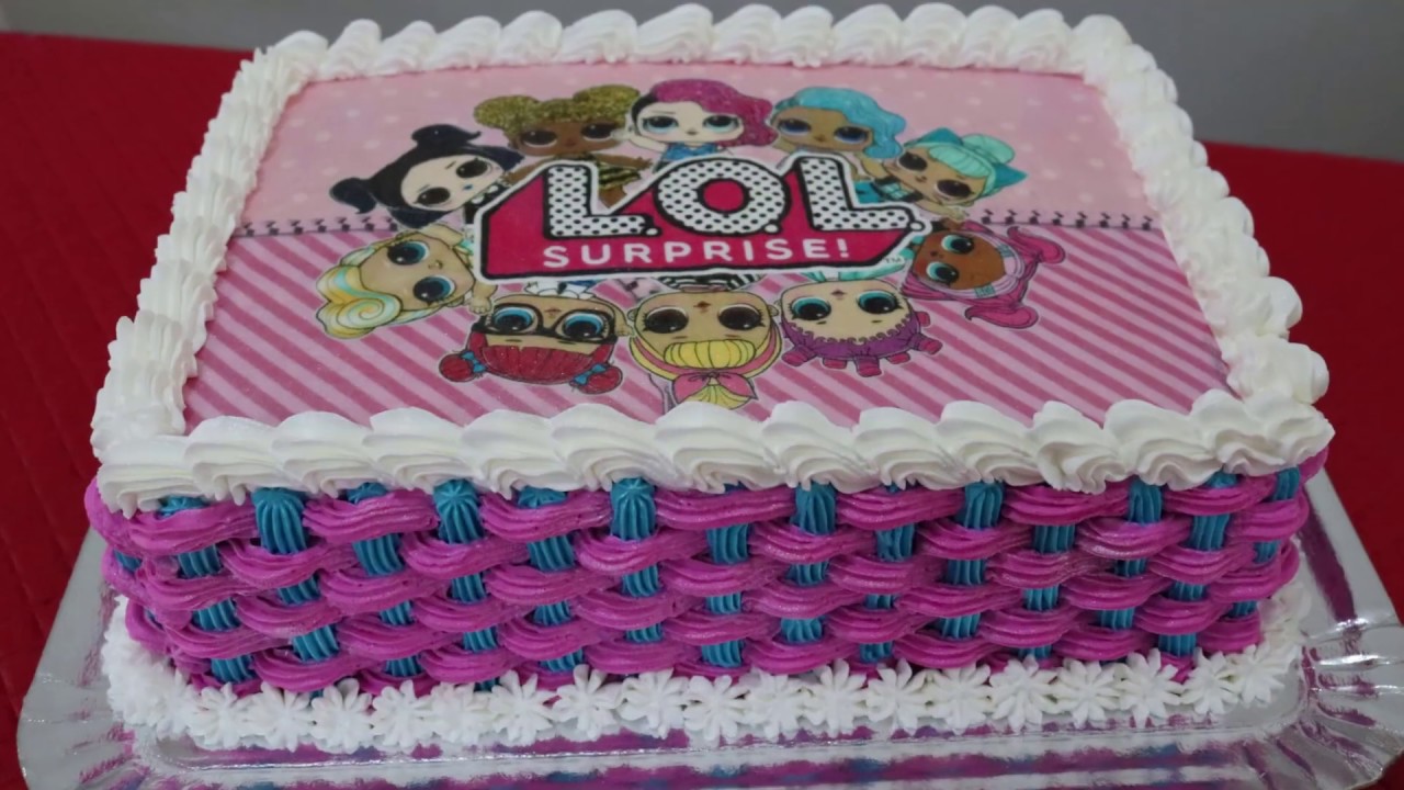 BOLO DA LOL SURPRISE | BOLO DE ANIVERSÁRIO DE CHANTILLY