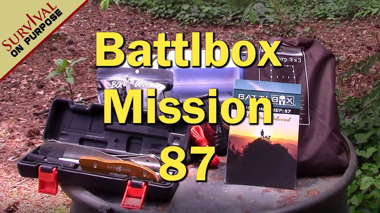 Battlbox 87 Mystery Box Unboxing