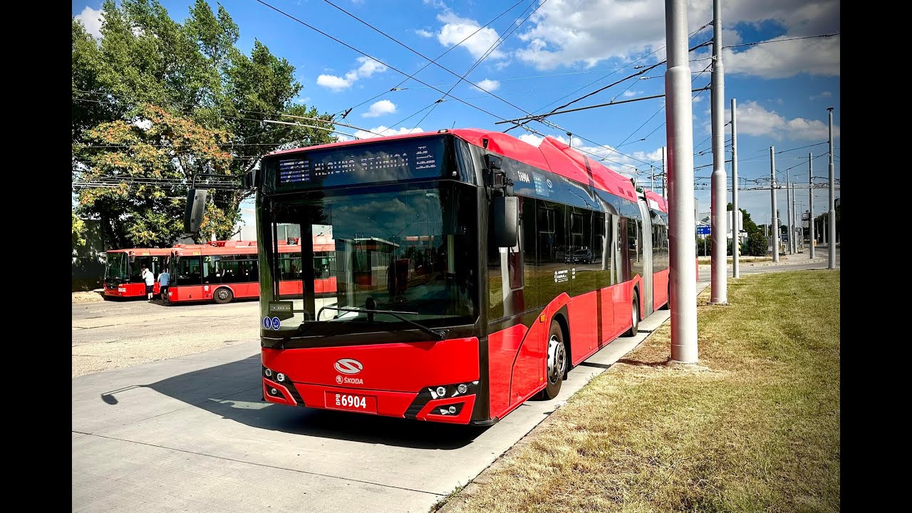 Trolejbus v Bratislave 71, 61 Pozsony 71-es, 61-es trolik, Jazda MEGAtrolejbusom ŠKODA