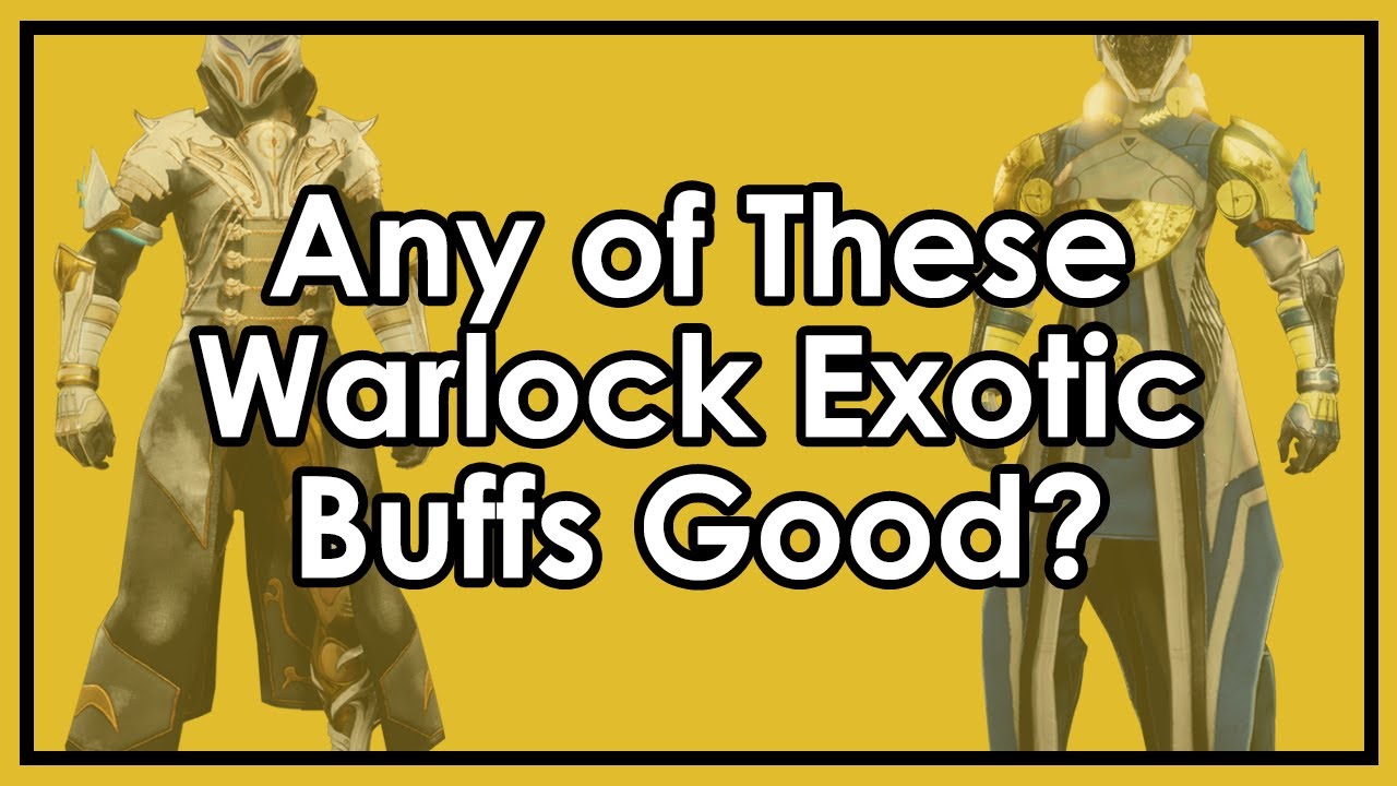 Destiny 2: Are Any of These Warlock Exotic Robes Good Now or What?