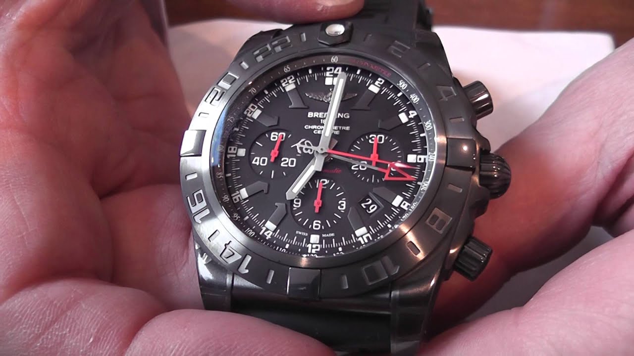 Bob's Blog: Limited Edition Breitling GMT Blacksteel Watch -MB041310
