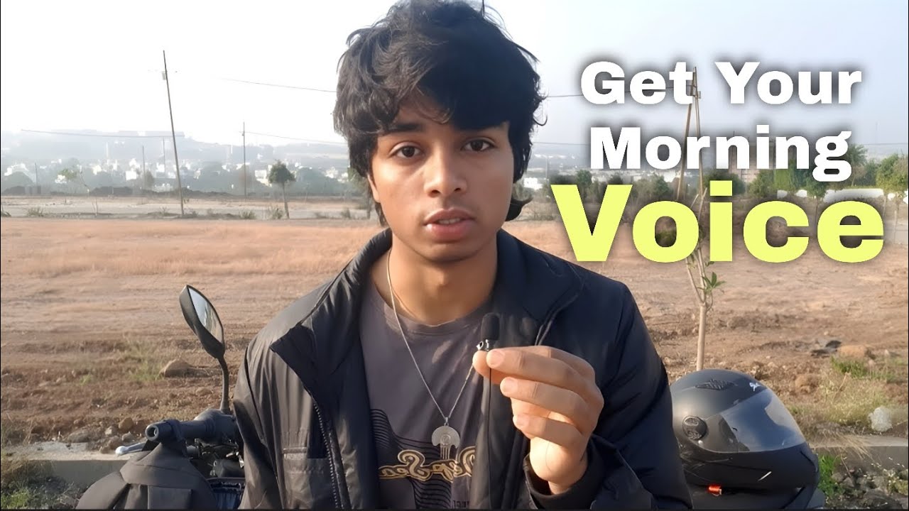 How to get that DEEP Morning Voice 