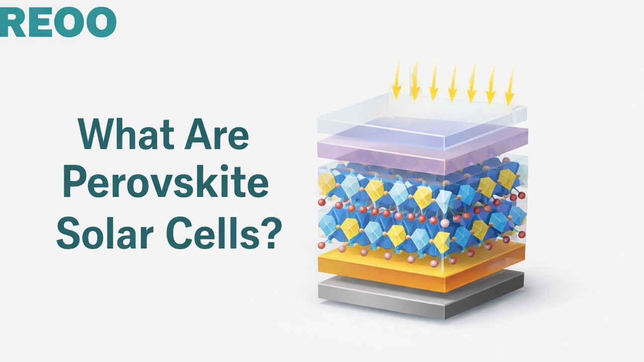 What Are Perovskite Solar Cells? | Efficiency, Structure (ABX₃), and Future of Solar Technology ☀️