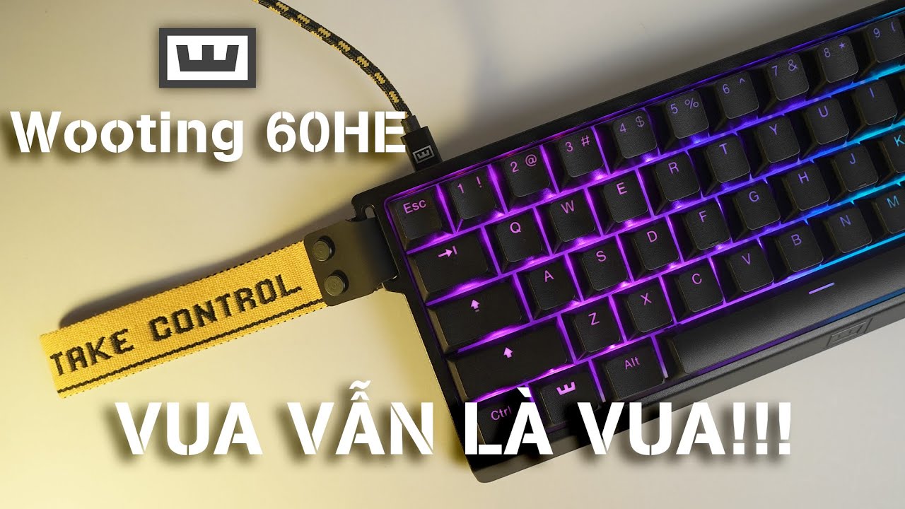 Bàn phím bị cấm tại Counter-Strike2 ??? - Wooting60HE