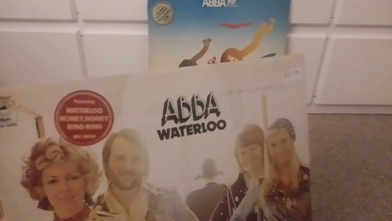 My Abba Collection! 7 inches and LP albums 