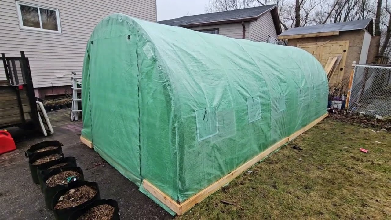 The newest $250 Amazon greenhouse.  Will it hold up better than the last one. 🤷‍♀️  Full review.