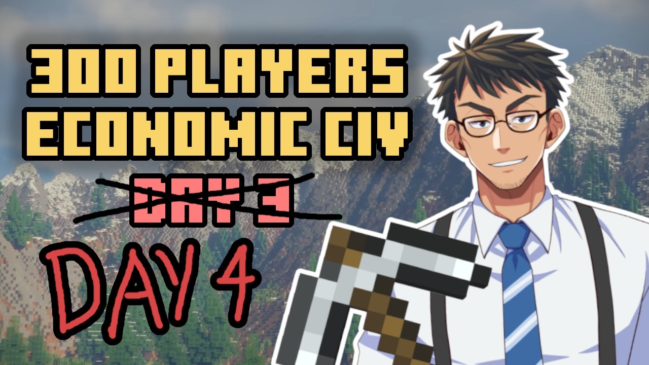 【Minecraft Economic Civ】Bureaucrat Simulator but in Minecraft