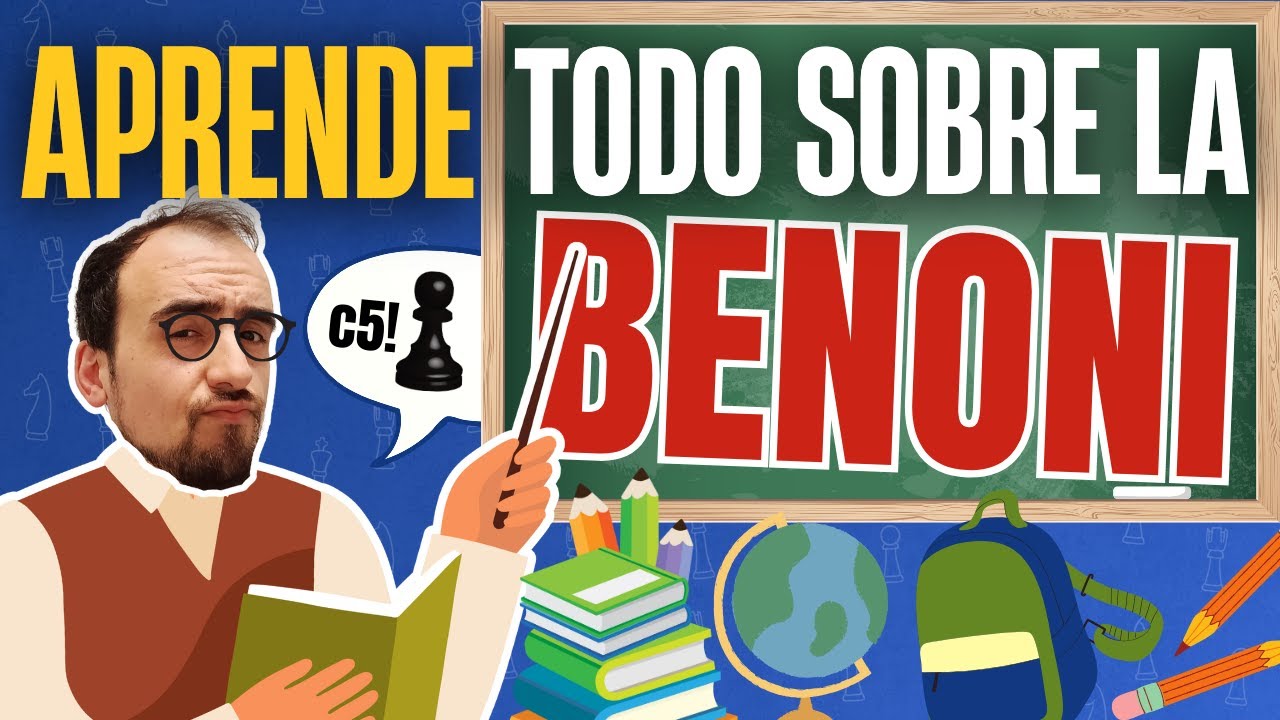 CLASE MAGISTRAL de la BENONI: APRENDE una de mis DEFENSAS FAVORITAS | APERTURAS COMO UN GRAN MAESTRO