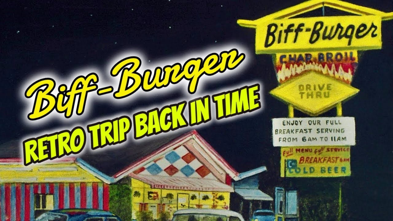 Biff Burger Retro Trip back in time