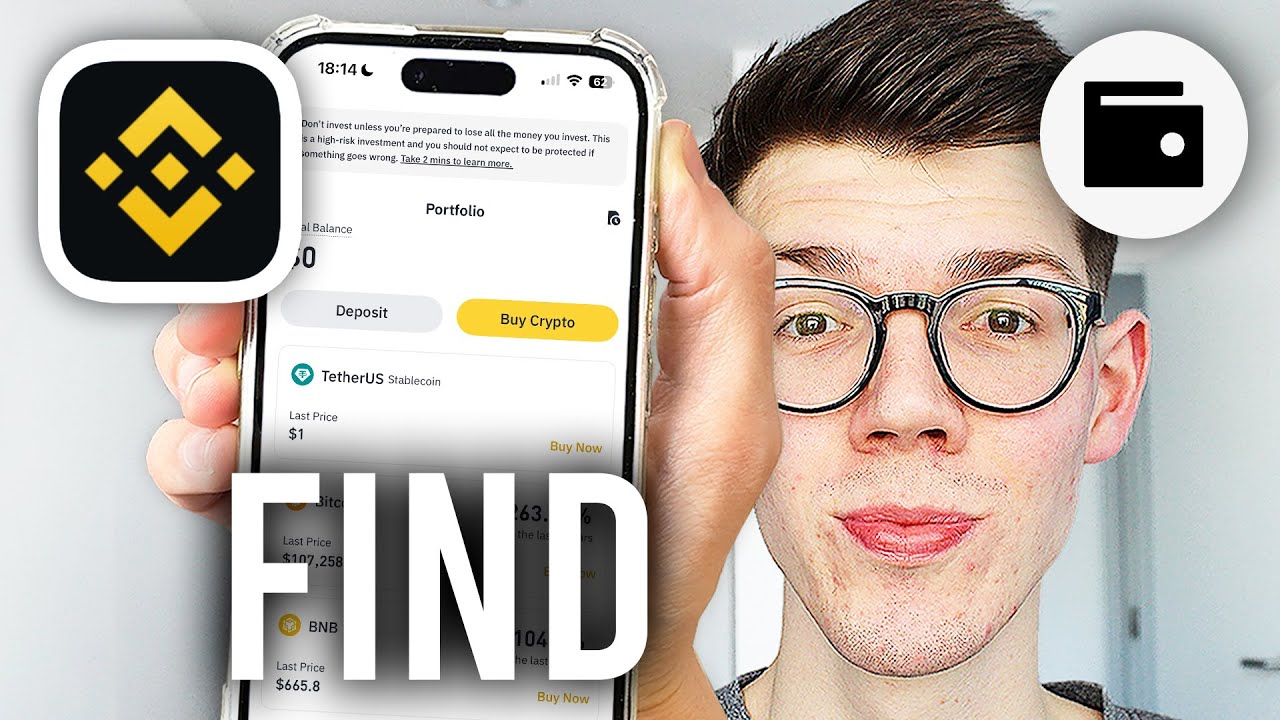 How To Find Your Binance Wallet Address - Full Guide