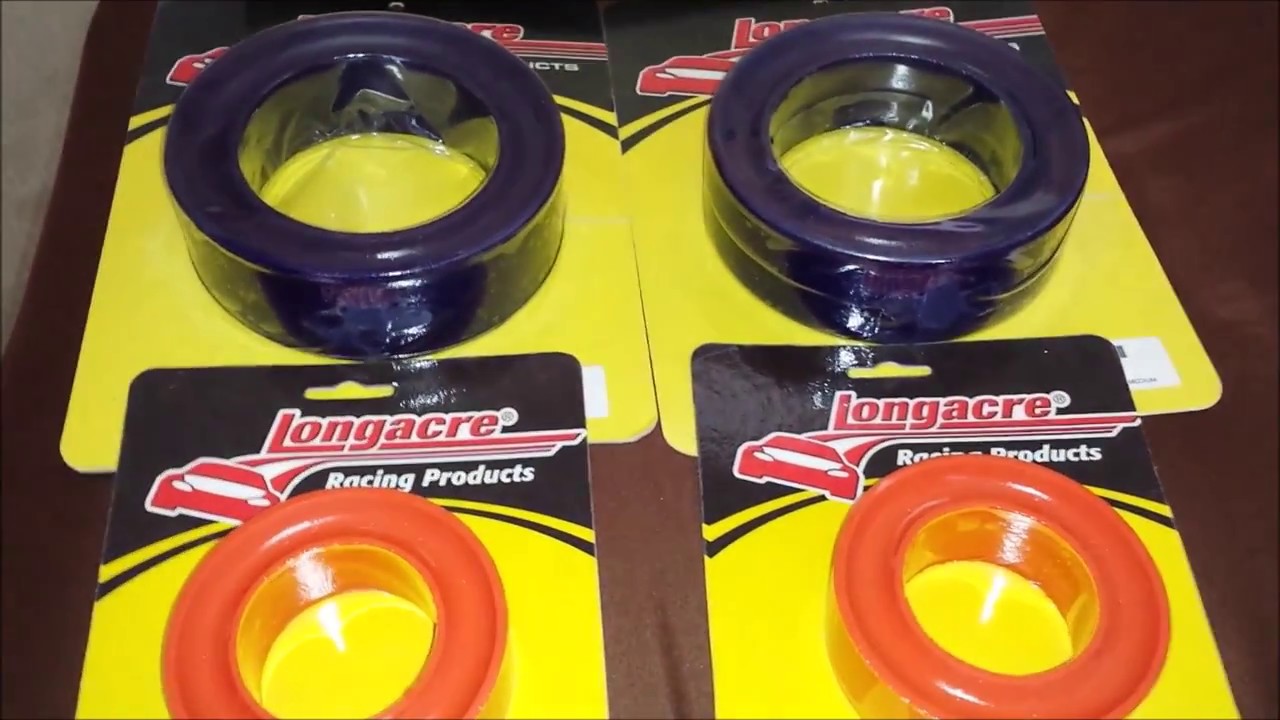 BEST rubber / polyurethane foam spring inserts installed!
