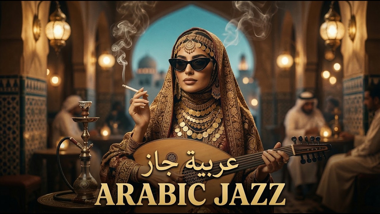 Middle Eastern Jazz Fusion 🌙 Relaxing Arabic Vocal Lounge